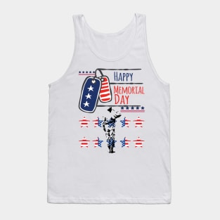 Happy Memorial Day, May 29 Tank Top